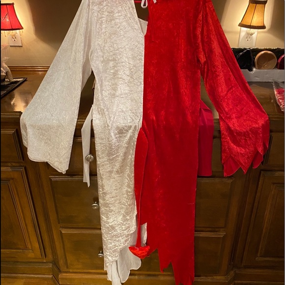 Naughty but Nice Costume Devil/Angel w/wings - Picture 3 of 16